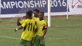 2016 OFC U20  New Caledonia v Vanuatu  Highlights [upl. by Yregram174]