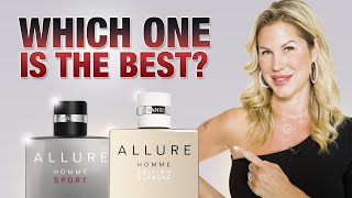 Chanel Allure Homme Sport Eau Extreme vs Chanel Allure Homme Edition Blanche  which one is best [upl. by Gerg]