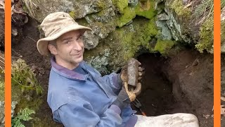 Private Mine Claim Dig Searching For Crazy Tremolite amp Apatite Crystals North Of Toronto [upl. by Franciscka944]