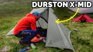 The DURSTON XMID 1 My New Backpacking Tent [upl. by Chatwin]