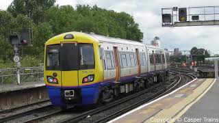 Trains in UK  Clapham Junction [upl. by Rasmussen120]