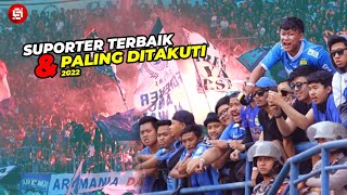 NO1 TERBANYAK ASIA  6 Suporter Indonesia Paling Banyak dan Di Takuti Di Liga 1 2022 [upl. by Dorena]