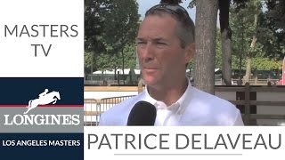 Patrice Delaveau on the Longines Los Angles Masters [upl. by Assyli]