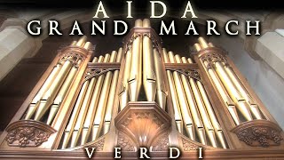 VERDI  GRAND MARCH FROM AIDA  ORGAN SOLO  JONATHAN SCOTT  CLITHEROE PARISH CHURCH [upl. by Olinad]