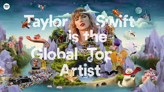 SPOTIFY  2023 Wrapped  Taylor Swift Global Top Artist of the Year [upl. by Lang]