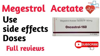 Megestrol Acetate oncostrol 160 megasty 160 mg full reviews  online Medicine Help [upl. by Eenoj396]