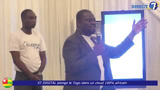 ST DIGITA lance le Cloud 100 africain au Togo [upl. by Lancey933]