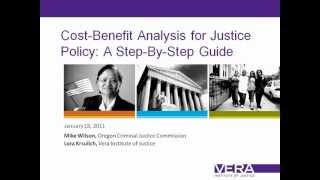 CostBenefit Analysis for Justice Policy A StepbyStep Guide Part 1 [upl. by Dragelin]