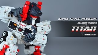 Toy Review Master Made Titan Mobile City Mega Series [upl. by Subir]