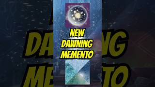 NEW FROST SHADER  Dawning Memento destiny2 dawningmemento season23 [upl. by Lin]