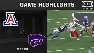 Arizona vs Kansas State Game Highlights  2024 Big 12 Football [upl. by Ainsworth]