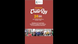 INVITACIÓN DE SEMINARISTA A LA PEREGRINACIÓN DE CRISTO REY 2024 [upl. by Yrahca]