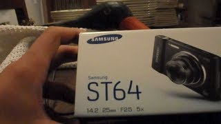 ReviewUnboxing e teste da Câmera Samsung ST64 [upl. by Yanaton]