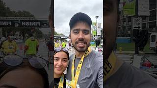 Running first half marathon together motivation halfmarathon [upl. by Disini352]