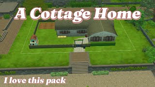 Cottage Living Home Sims 4 [upl. by Nnodnarb]