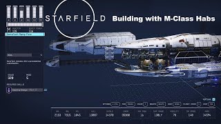 STARFIELD  Building with MClass Habs starfield starfieldgame mods [upl. by Ripleigh]