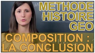 Composition  rédaction de la conclusion  HistoireGéographie  Les Bons Profs [upl. by Inaleon]