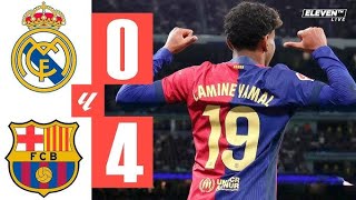 El Clasico highlights laliga like amp subscribe to hammad [upl. by Yelsgnik1]