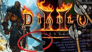 These NEW AXES are UNGODLY  Diablo 2 Resurrected [upl. by Newberry529]