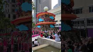 Lion Dance at KLCC Park liondance [upl. by Amikahs]