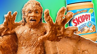 PEANUT BUTTER BATH CHALLENGE [upl. by Ahsiekat]