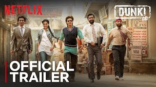 Dunki  Official Trailer  Shah Rukh Khan Rajkumar Hirani Taapsee Pannu Vicky Kaushal [upl. by Iarahs]