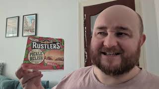 Rustlers The Pickle Relish Cheeseburger  Snack Tube [upl. by Bordie98]