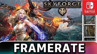 Skyforge  Nintendo Switch Frame Rate Test [upl. by Tharp95]