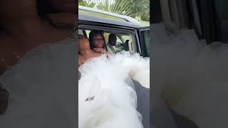 The struggle is reall😭😂 youtubeshorts beauty ekeneumenwa weddingdress [upl. by Akinak631]