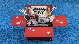 Altenew Tool Box PopUp Fathers Day Card [upl. by Gross588]