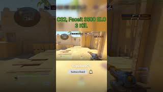 CS2 Faceit 3500 ELO 3 Kill shorts cs2 keşfet cs2clips cs2highlights csgo [upl. by Angelia917]