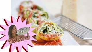 Rotolo di Pasta Ripiena  Ricotta e Spinaci  Le Ricette di Alice [upl. by Lipscomb]