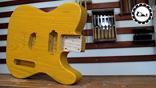 Micawber telecaster build part 5 [upl. by Wernher]