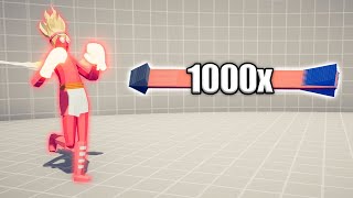 ULTIMATE BOXER vs 1000x OVERPOWERED UNITS  TABS  Totally Accurate Battle Simulator 2024 [upl. by Katine]