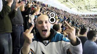 San Jose Sharks welcome Canucks fans to SJ [upl. by Nospmoht]