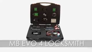 Mercedes Benz All Smart Keys Lost Programmer MBE MB Evo 4 Locksmith Full Key Programming Kit [upl. by Eldrida]