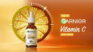 Garnier 10 Vitamin C Night Serum [upl. by Dilahk183]