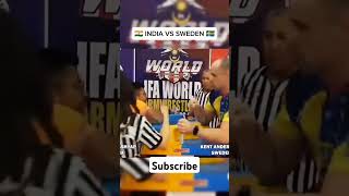 ISHAN VS KENT arm wrestling match edit short video [upl. by Namruht]