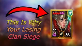 This Is Why You’re Losing Clan Siege Raid Shadow Legends [upl. by Aimerej]