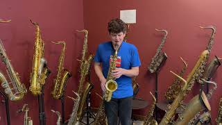 Selmer Paris Series III Alto Saxophone 700477  Austin Cebulske Demo at Saxquest [upl. by Aroon]