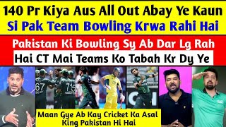 Indian Media Crying Pak Thrash Aus In 3rd ODI  Aus All Out for 140  Pakistan Won ODI Series [upl. by Bertine]