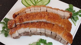 Crispy amp Juicy Roast Pork Belly 燒肉  BBQ Meats [upl. by Haianeb88]