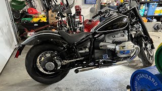 BMW R18 ProRace Shorty Exhaust Cold Start [upl. by Attenrad]