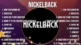 Nickelback Playlist Of All Songs  Nickelback Greatest Hits Full Album [upl. by Yuh]