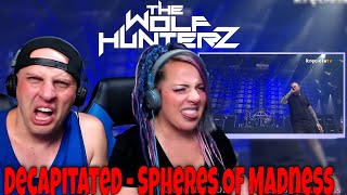 Decapitated  Spheres Of Madness Polandrock2019 THE WOLF HUNTERZ Reactions [upl. by Mairam563]