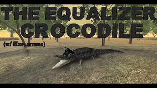 Roblox  Wild Savannah  THE EQUALIZER CROCODILE w Exploiters [upl. by Gitel123]