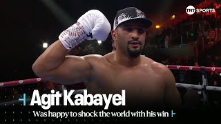 quotI SHOCK THE WORLD MAYBE HUHquot  Agit Kabayel on his STATEMENT WIN over Arslanbek Makhmudov 🥊 [upl. by Lap]