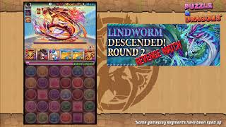 Puzzle amp Dragons Lindworm Descended Revenge Match [upl. by Burg619]