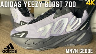 Yeezy 700 Mnvn Geode On Feet Review [upl. by Nocaed]