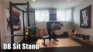 Sit StandDB Sit StandSit Stand Thruster [upl. by Stan273]